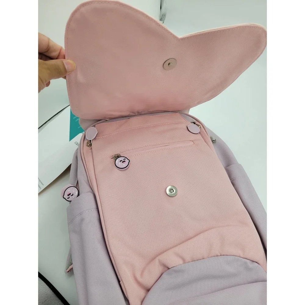 Lisinuo Pink/ Purple Kitty Cat Backpack‎ School Gift - NWT